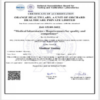 NABL Accreditation under the standard ISO 15189:20